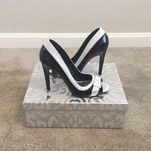 Black & White Heels